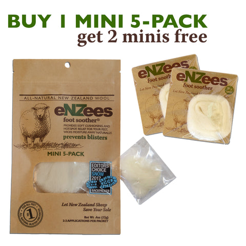 Buy 1 Mini 5-Pack, Get 2 Minis FREE
